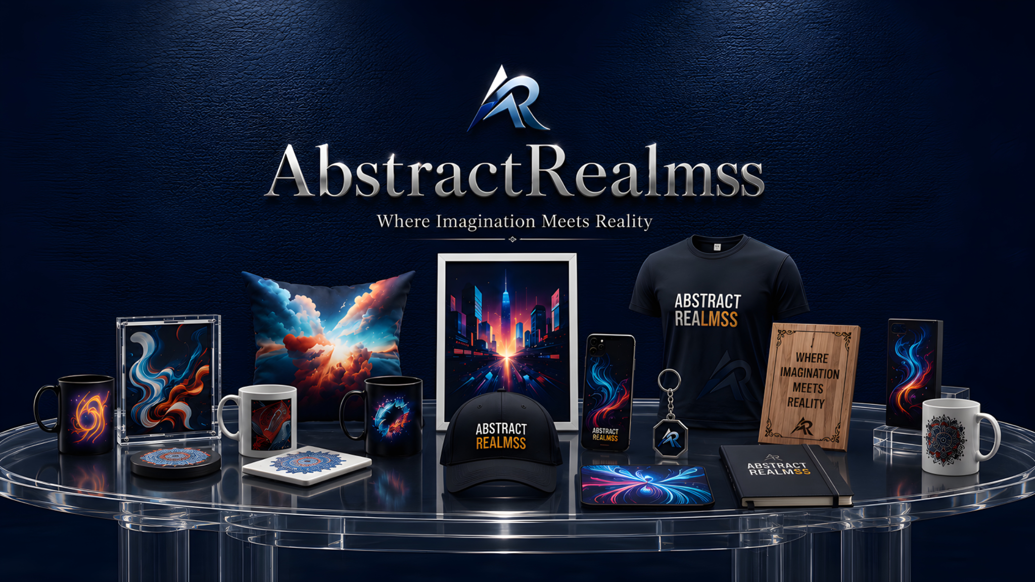 AbstractRealmss premium personalised gifting banner