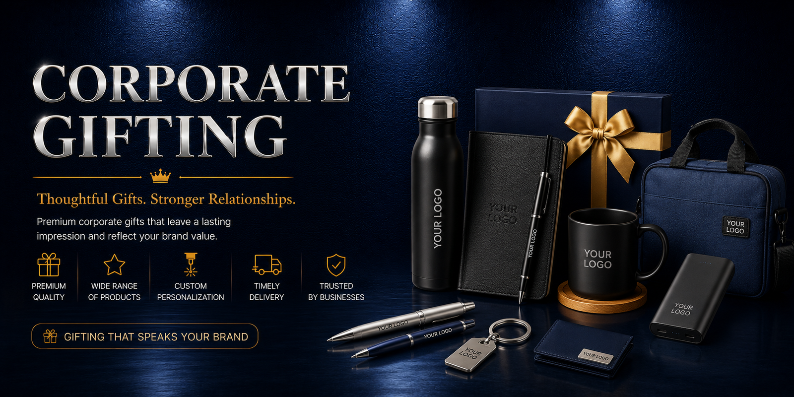 AbstractRealmss premium corporate gifting collection with personalised executive products