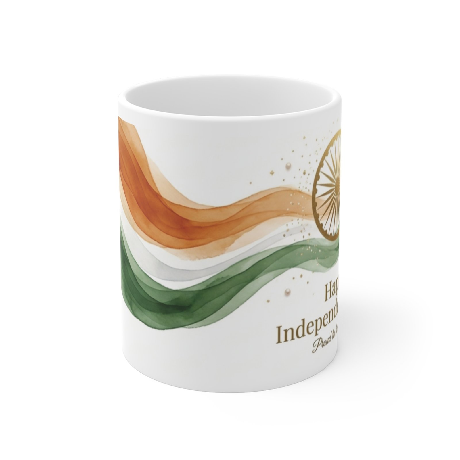 White Customized Mug view 2