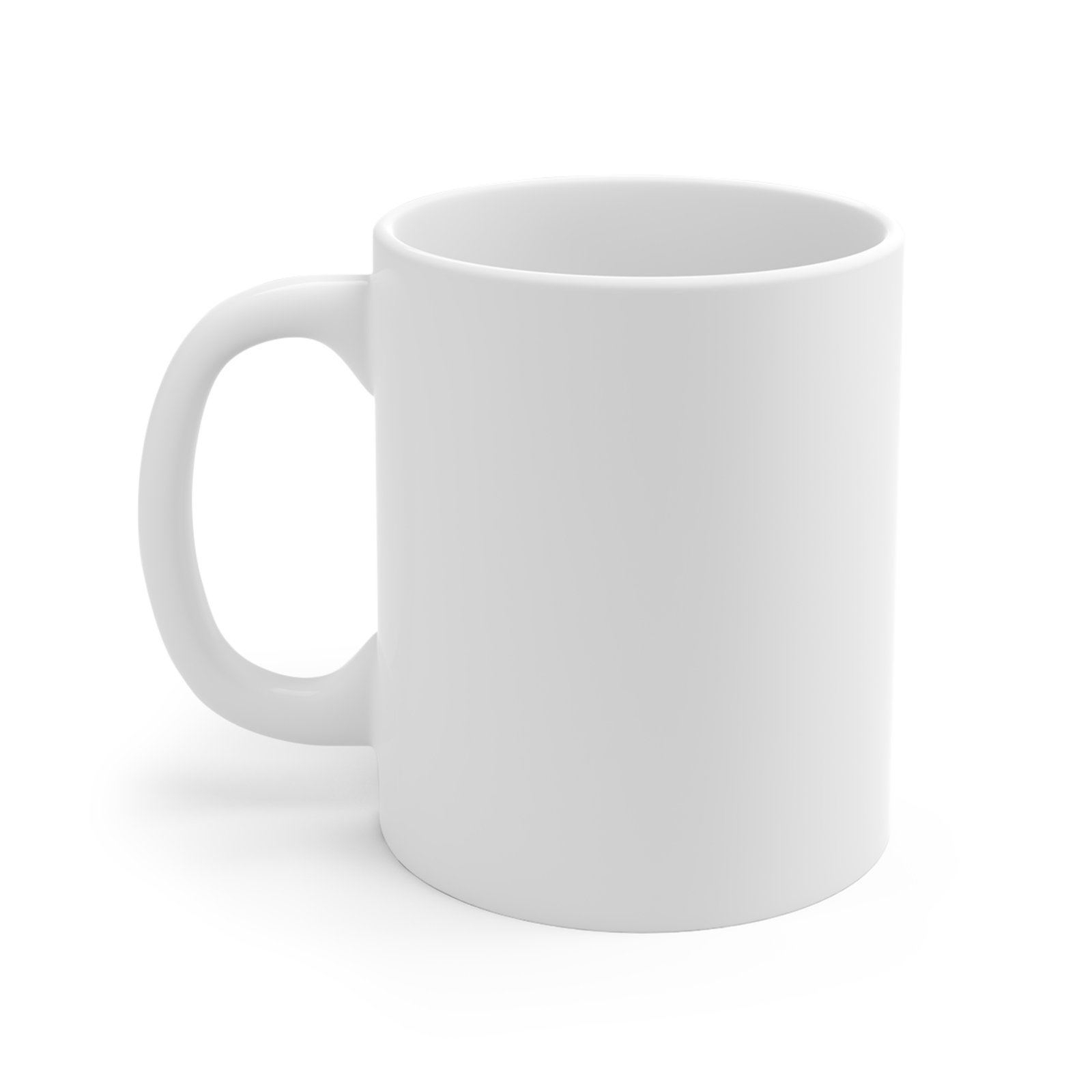 White Customized Mug view 1