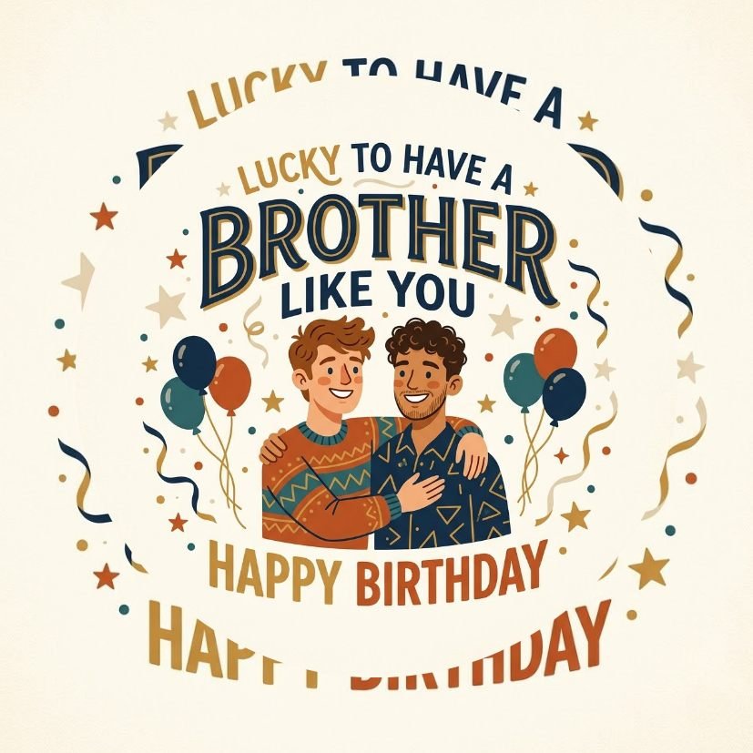 Lucky to Have a Brother Like You Keychain view 6
