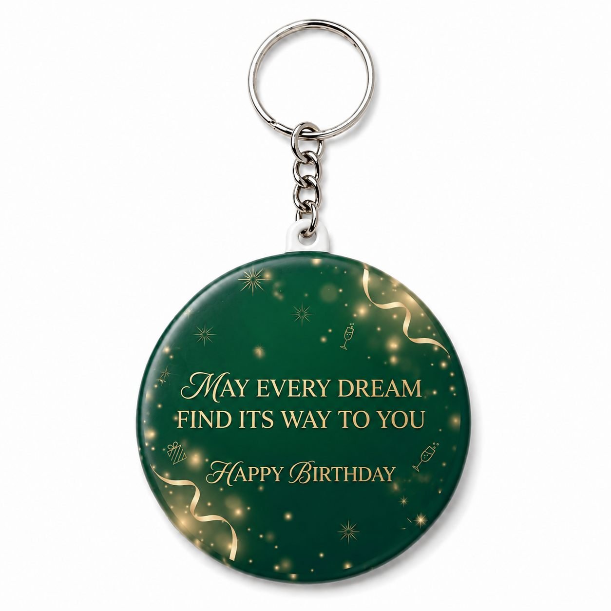 May Every Dream Find Its Way Birthday Keychain view 1