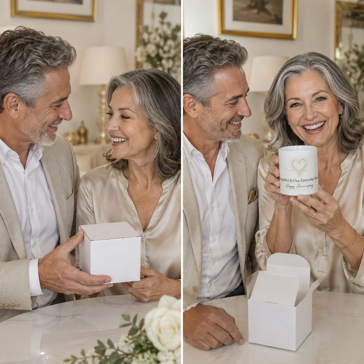Together Is Our Favourite Place Anniversary Mug – 325 ml view 6