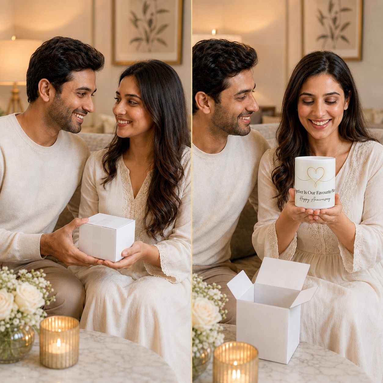 Together Is Our Favourite Place Anniversary Mug – 325 ml view 8