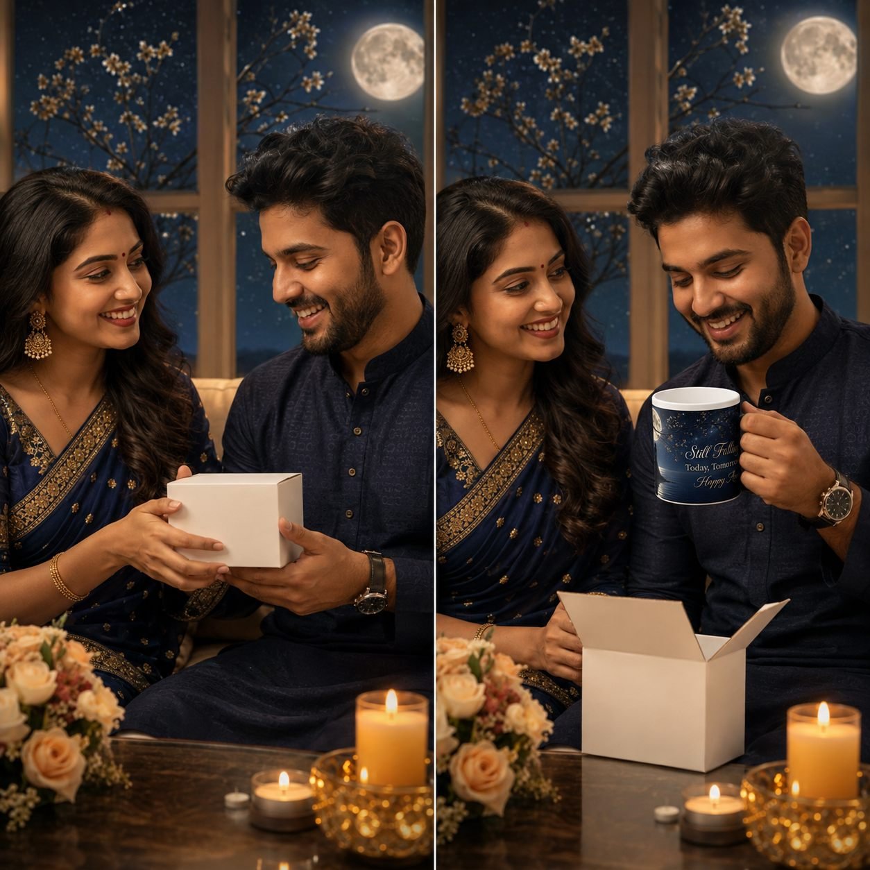 Still Falling for You Moonlit Anniversary Mug – 325 ml view 5