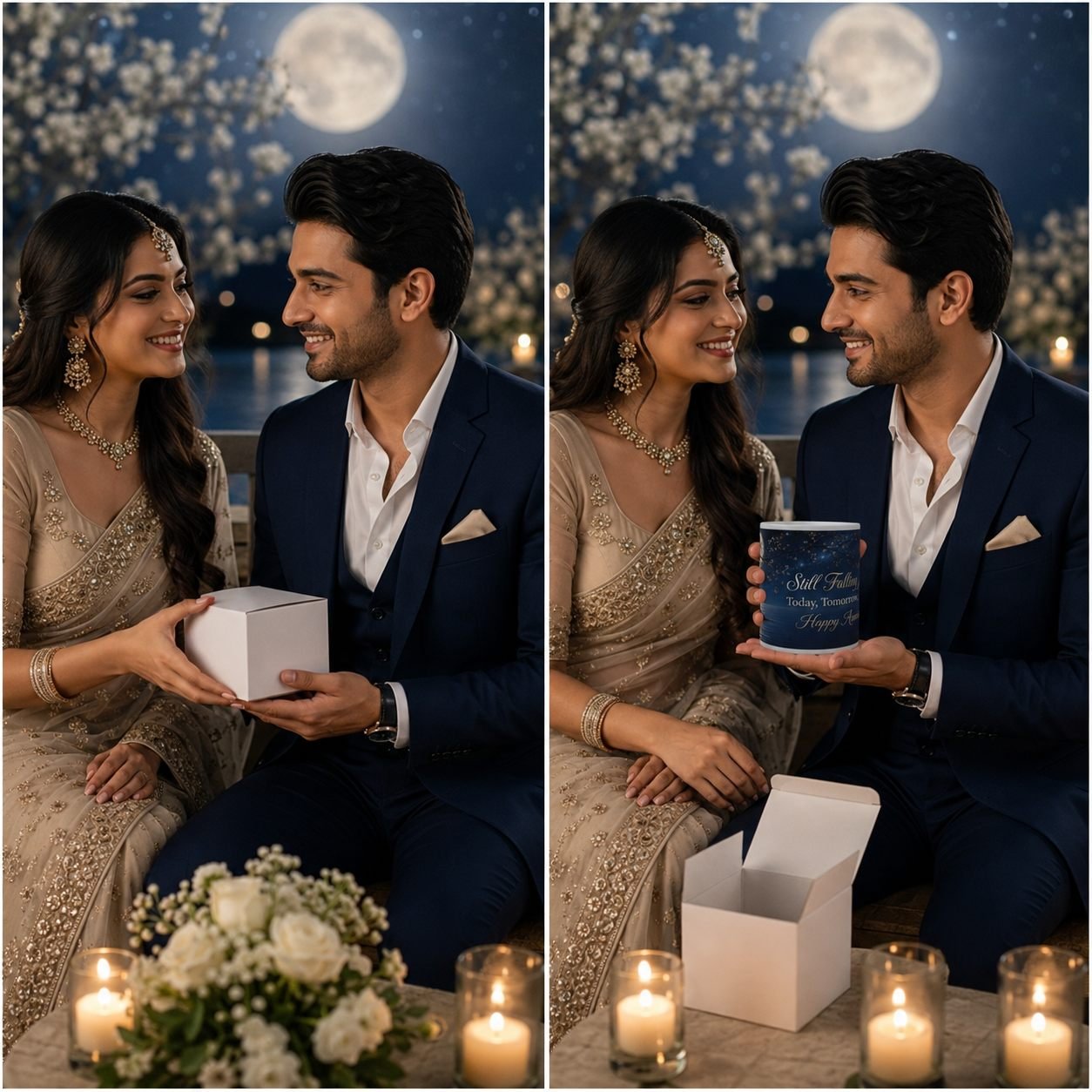 Still Falling for You Moonlit Anniversary Mug – 325 ml view 7