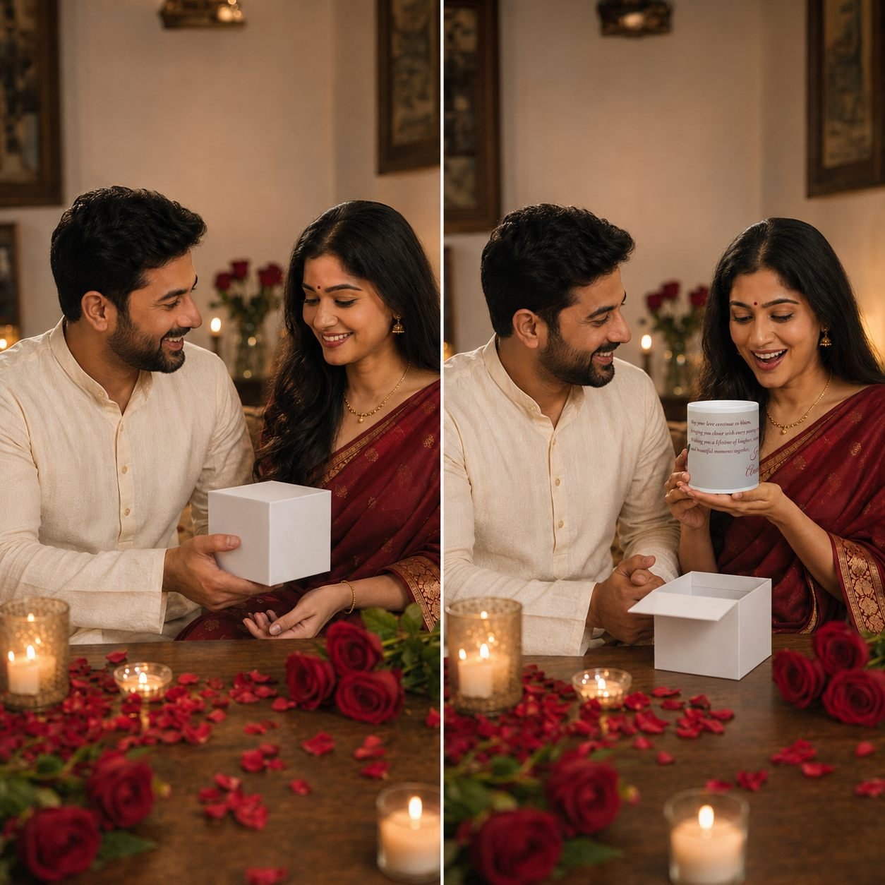 May Your Love Continue to Bloom Anniversary Mug – 325 ml view 4