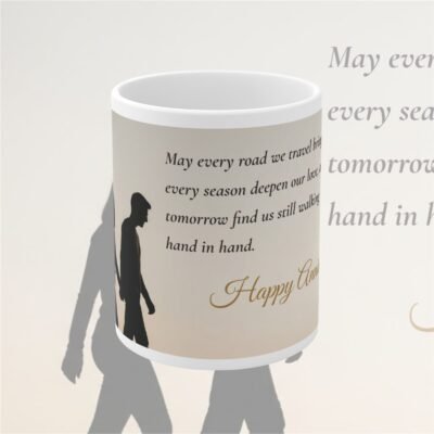 Every Road Brings Us Closer Anniversary Mug – 325 ml