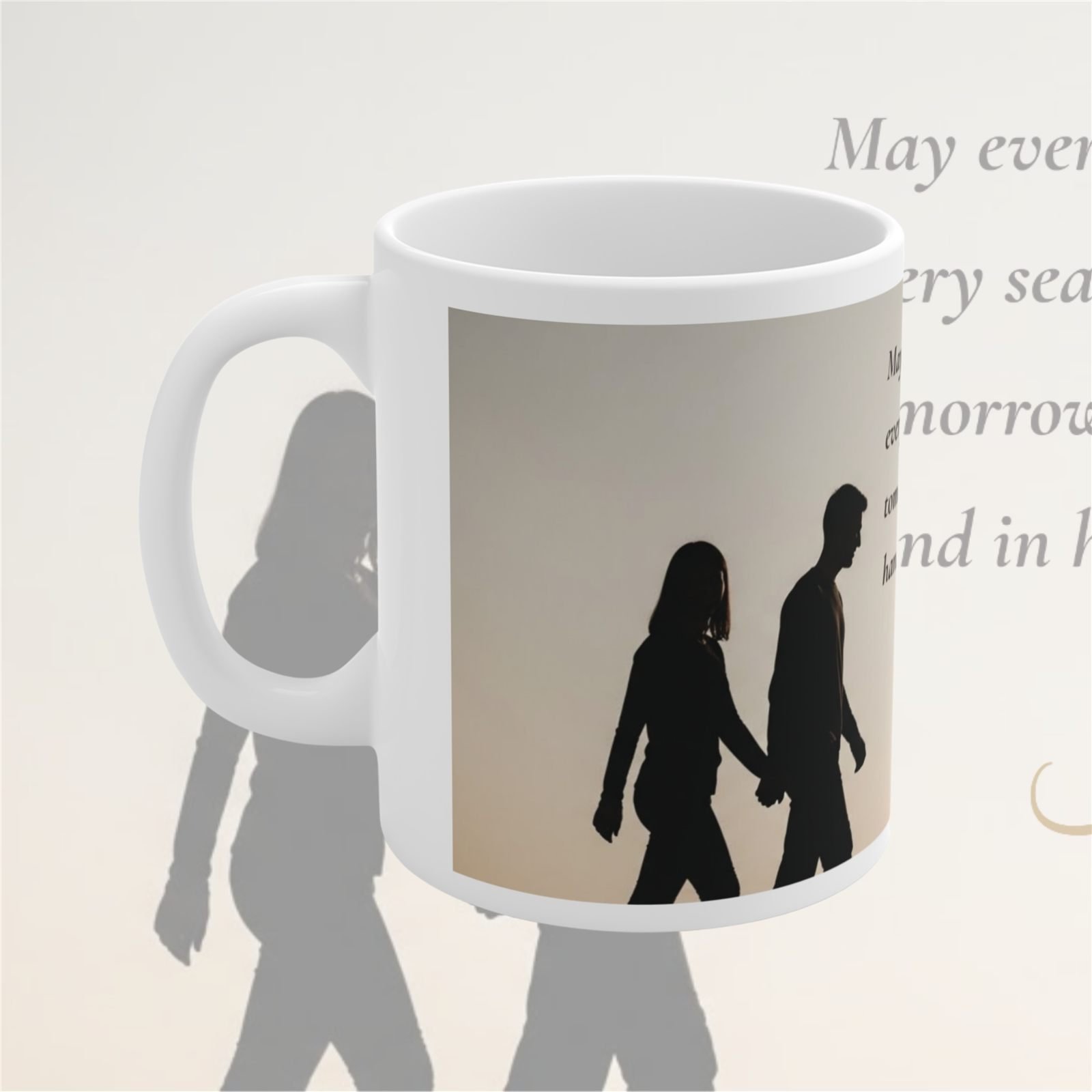 Every Road Brings Us Closer Anniversary Mug – 325 ml view 2