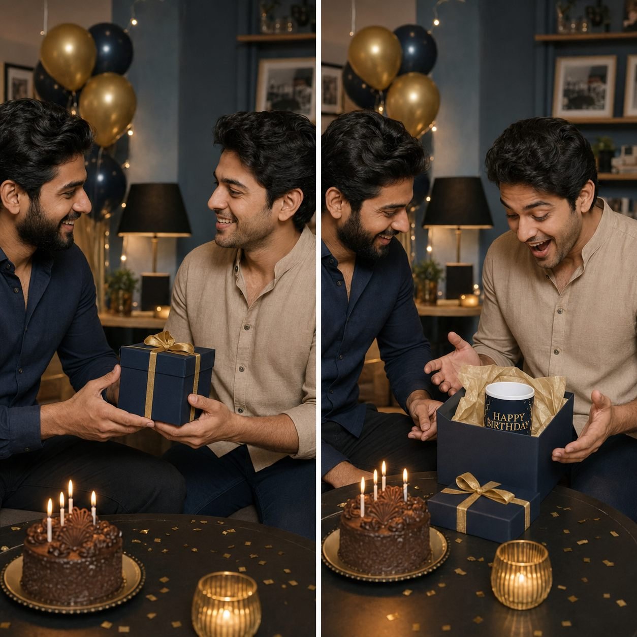 Midnight Gold Celebration Birthday Mug – 325 ml view 8