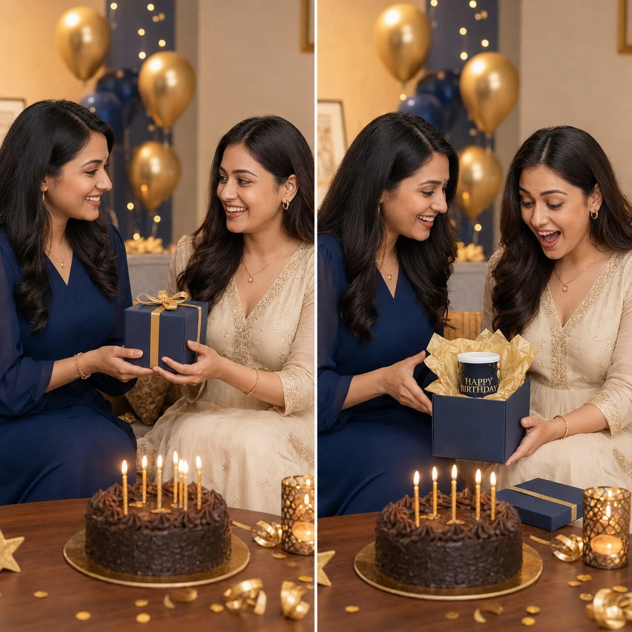 Midnight Gold Celebration Birthday Mug – 325 ml view 9