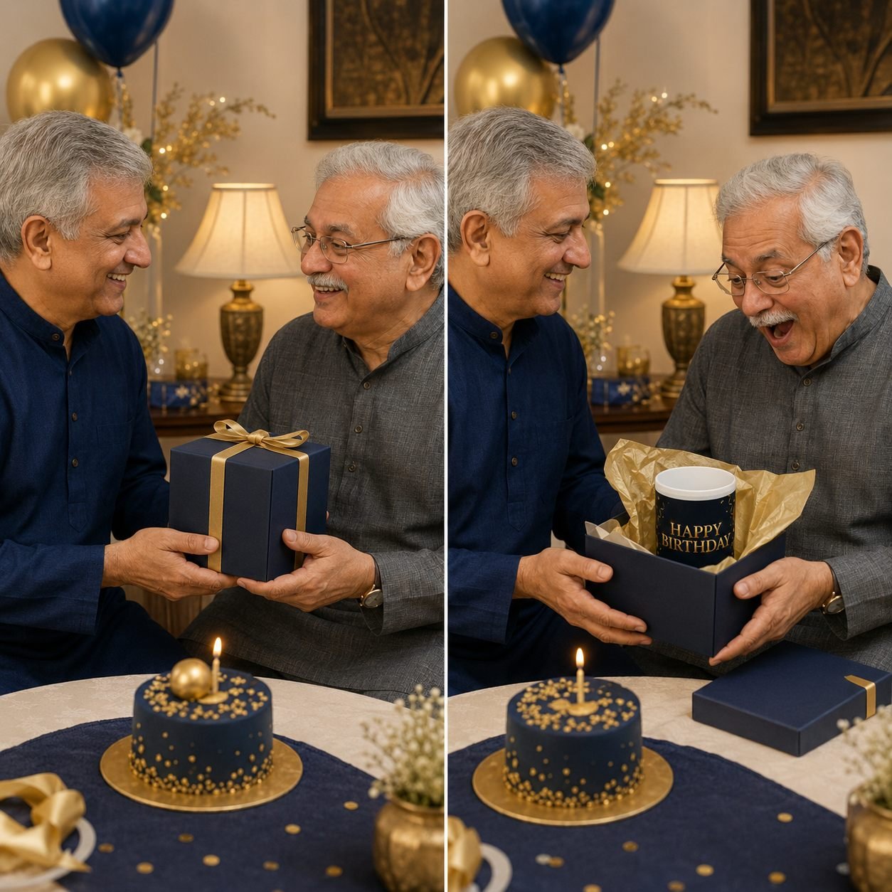 Midnight Gold Celebration Birthday Mug – 325 ml view 12