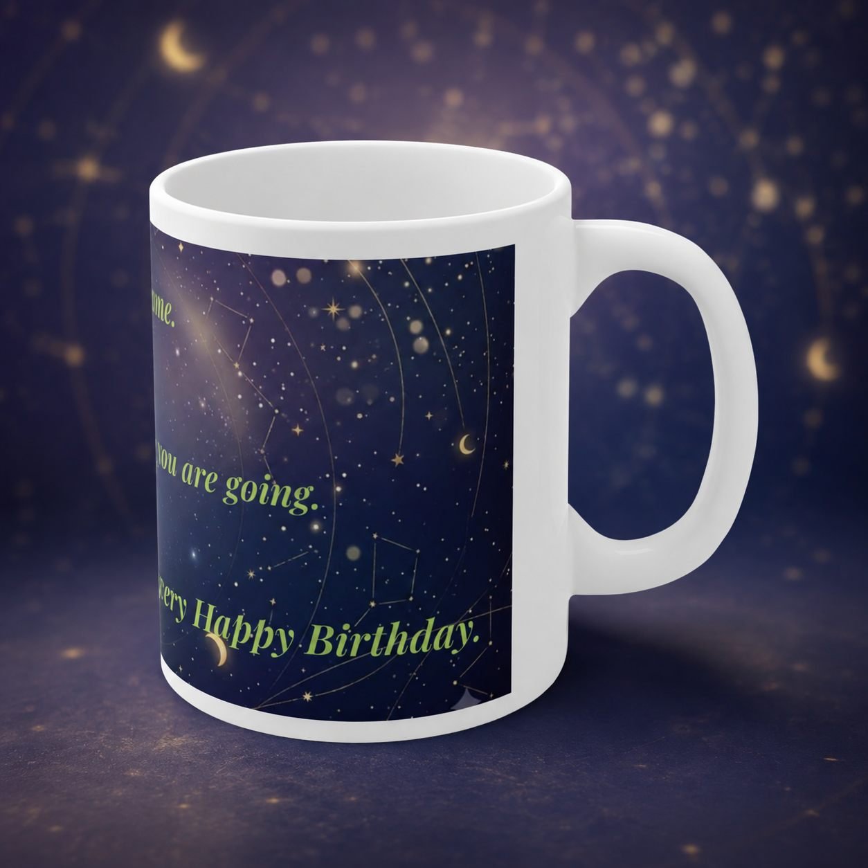 Celebrate Your Journey Celestial Birthday Mug – 325 ml view 3