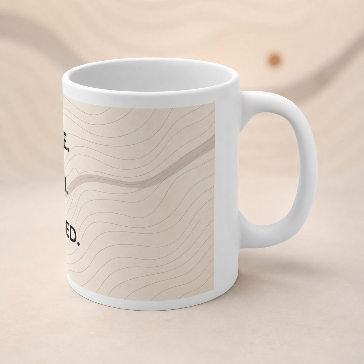Pause Plan Proceed Corporate Motivational Mug – 325 ml view 3