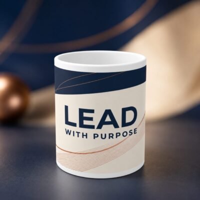 Lead With Purpose Leadership Mug – 325 ml
