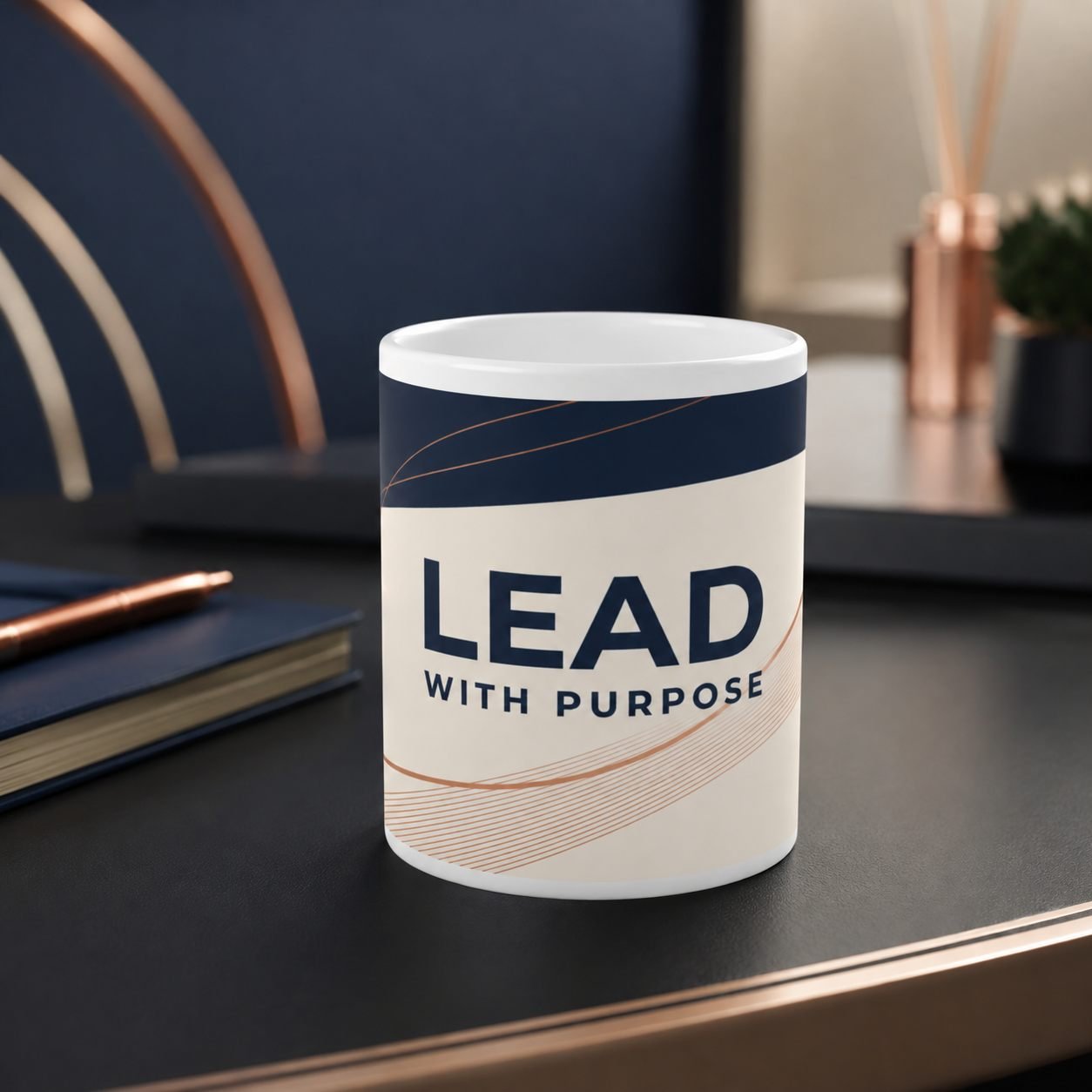 Lead With Purpose Leadership Mug – 325 ml view 10