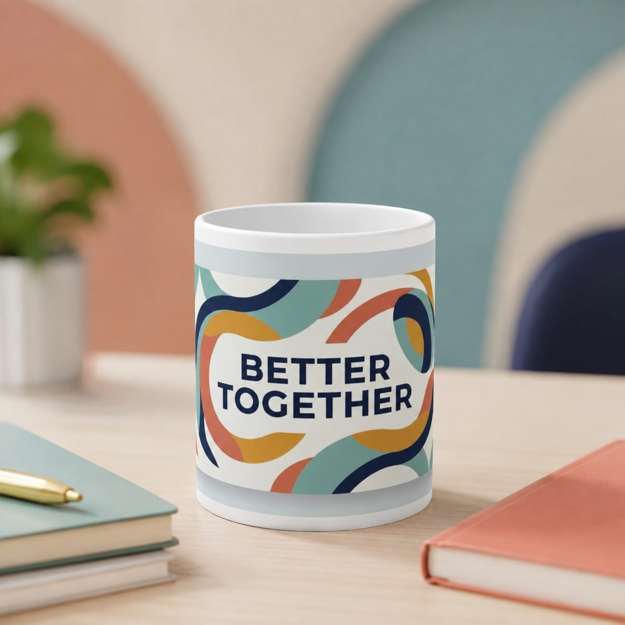 Better Together Teamwork Corporate Mug – 325 ml view 9