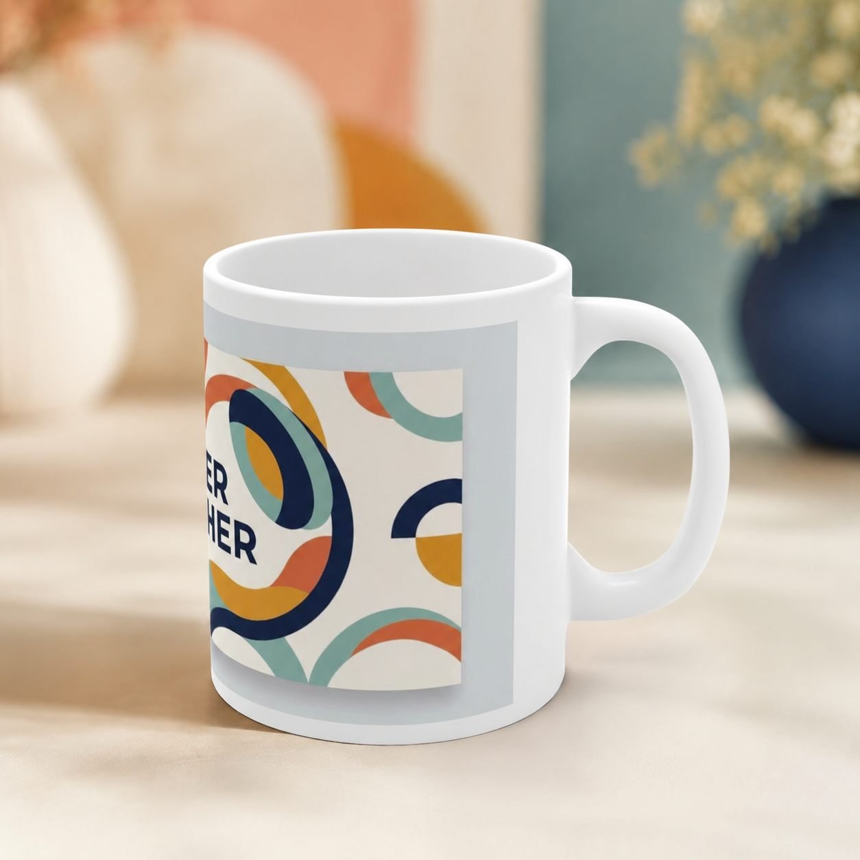 Better Together Teamwork Corporate Mug – 325 ml view 3