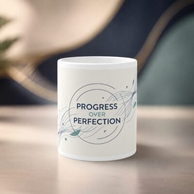 Progress Over Perfection Corporate Mug – 325 ml