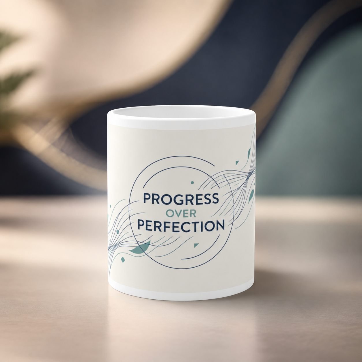 Progress Over Perfection Corporate Mug – 325 ml