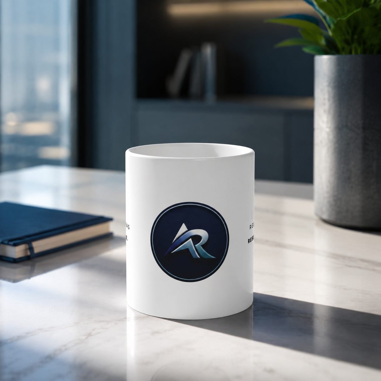 Great Ideas Start Here Custom Logo Corporate Mug – 325 ml view 9