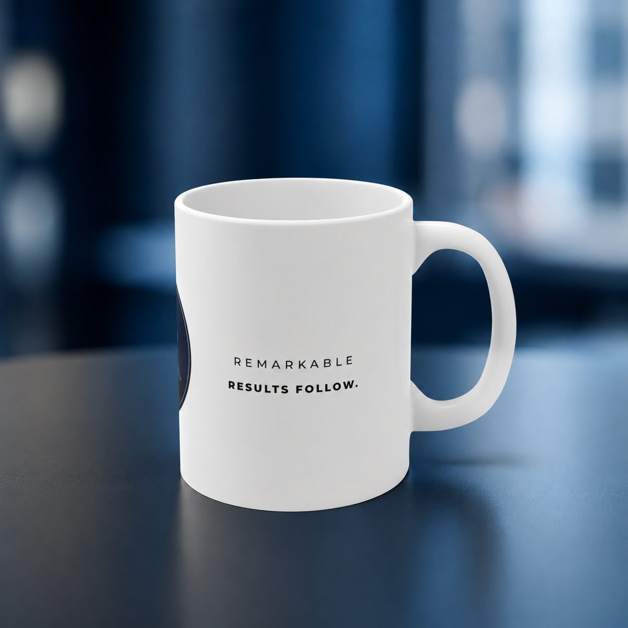Great Ideas Start Here Custom Logo Corporate Mug – 325 ml view 3