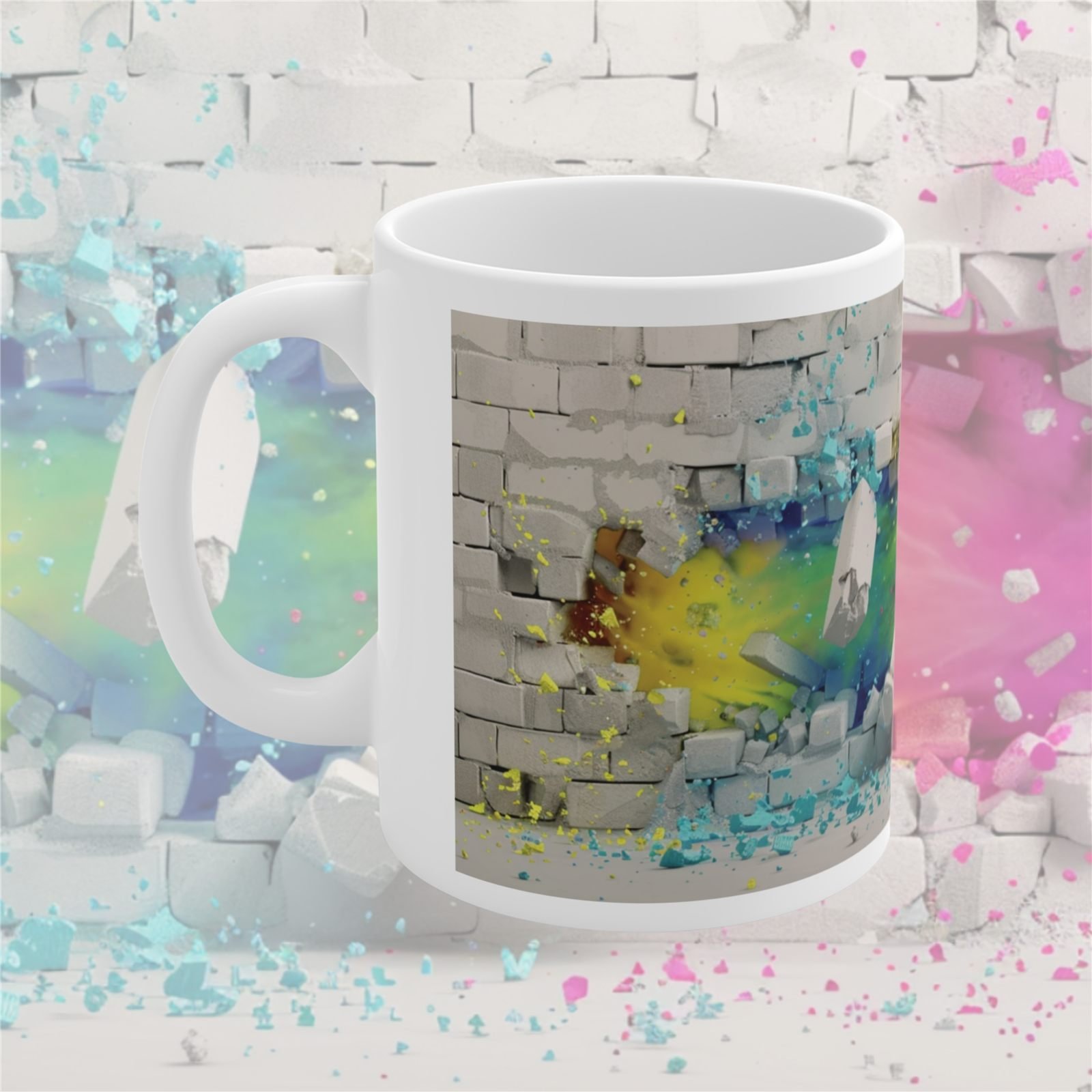Colour Breakthrough Designer Ceramic Mug view 2