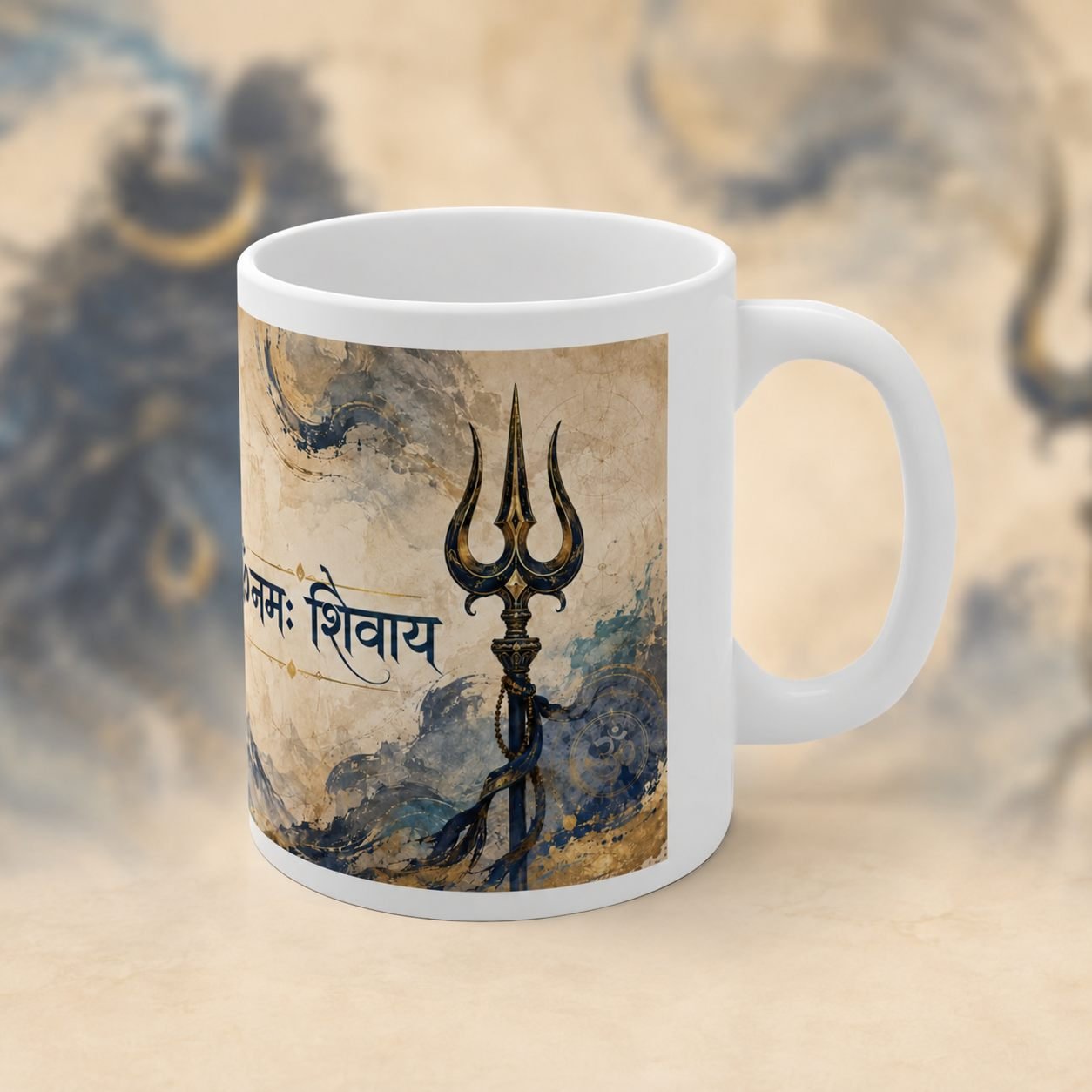 Om Namah Shivaya Lord Shiva Devotional Mug – 325 ml view 3