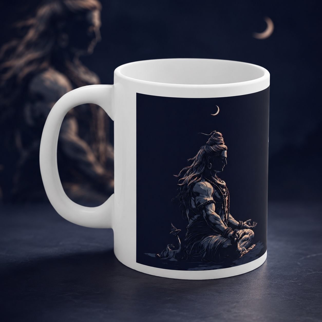 Har Har Mahadev Faith and Resilience Mug – 325 ml view 2