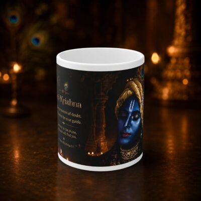Shri Krishna Devotion and Peace Mug – 325 ml