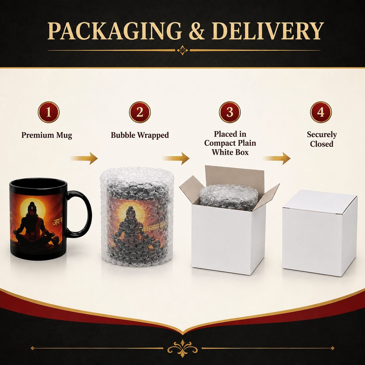 Jai Bajrang Bali Courage and Faith Mug – 325 ml view 10