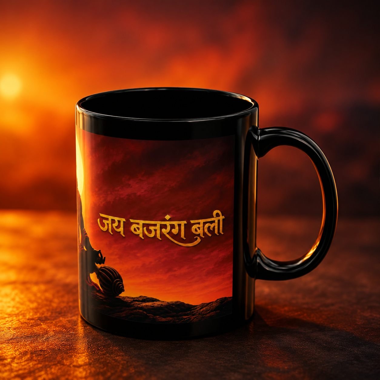 Jai Bajrang Bali Courage and Faith Mug – 325 ml view 3