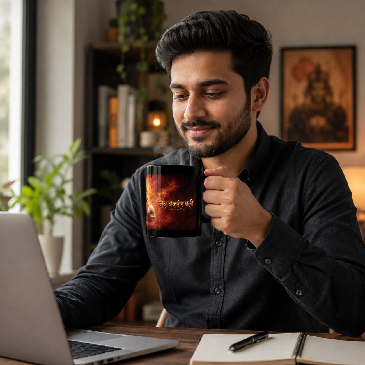Jai Bajrang Bali Strength and Faith Mug – 325 ml view 7