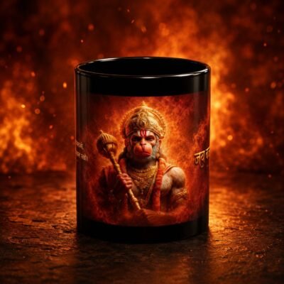 Jai Bajrang Bali Strength and Faith Mug – 325 ml
