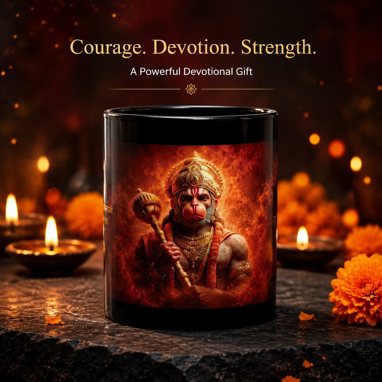 Jai Bajrang Bali Strength and Faith Mug – 325 ml view 9