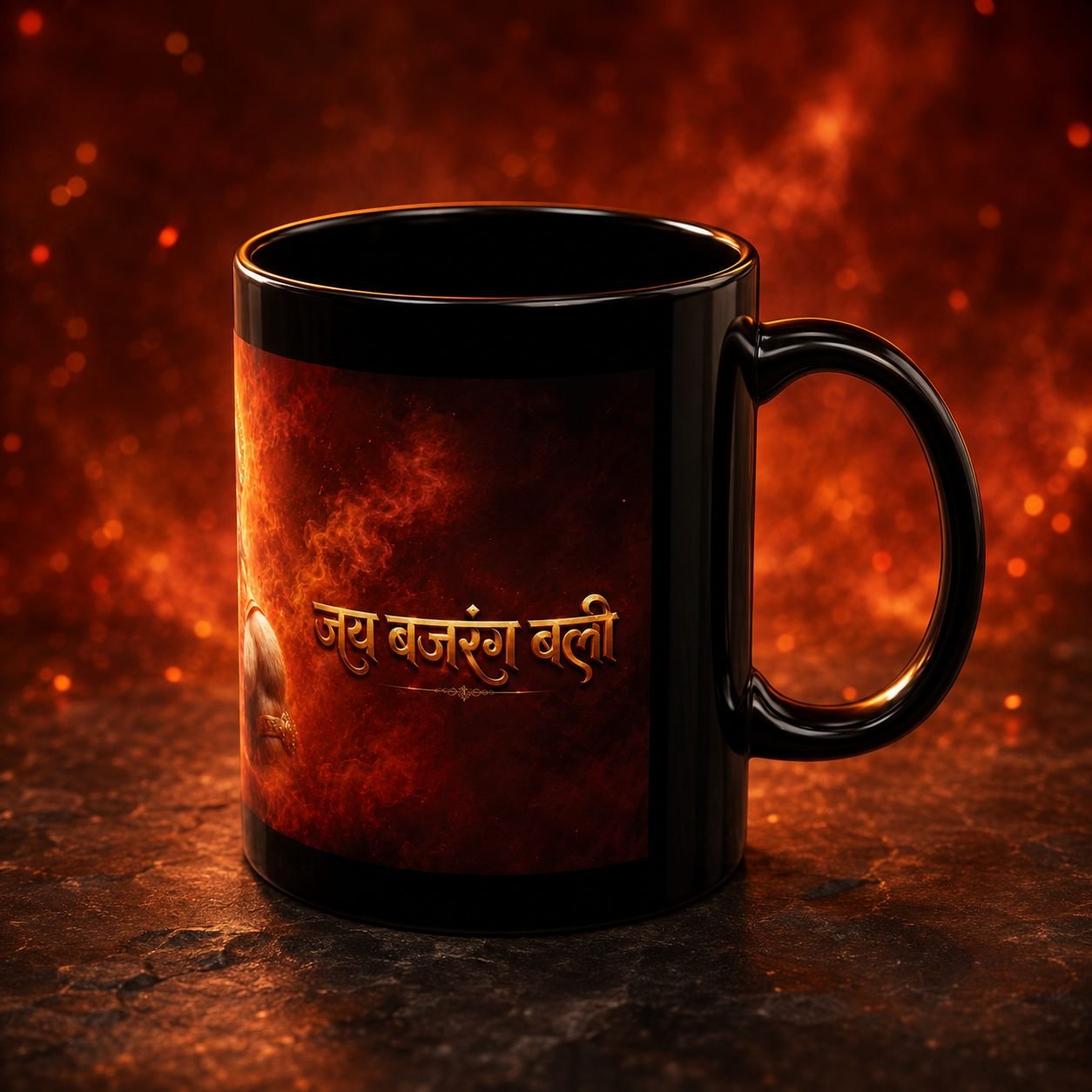 Jai Bajrang Bali Strength and Faith Mug – 325 ml view 3