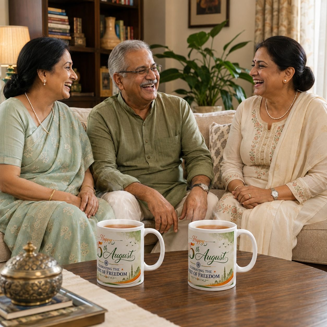 Red Fort Spirit of Freedom Festival Ceramic Mug view 9