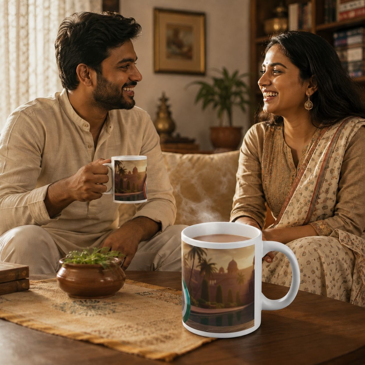 Heritage Ashoka Chakra Festival Ceramic Mug view 6