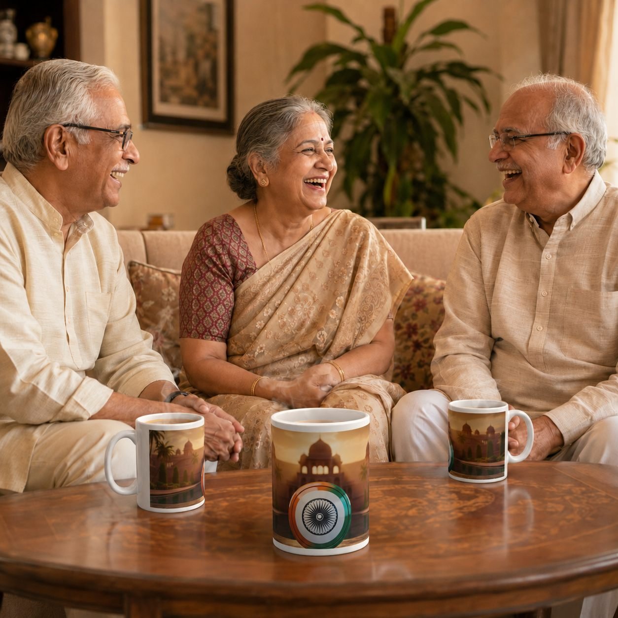 Heritage Ashoka Chakra Festival Ceramic Mug view 7