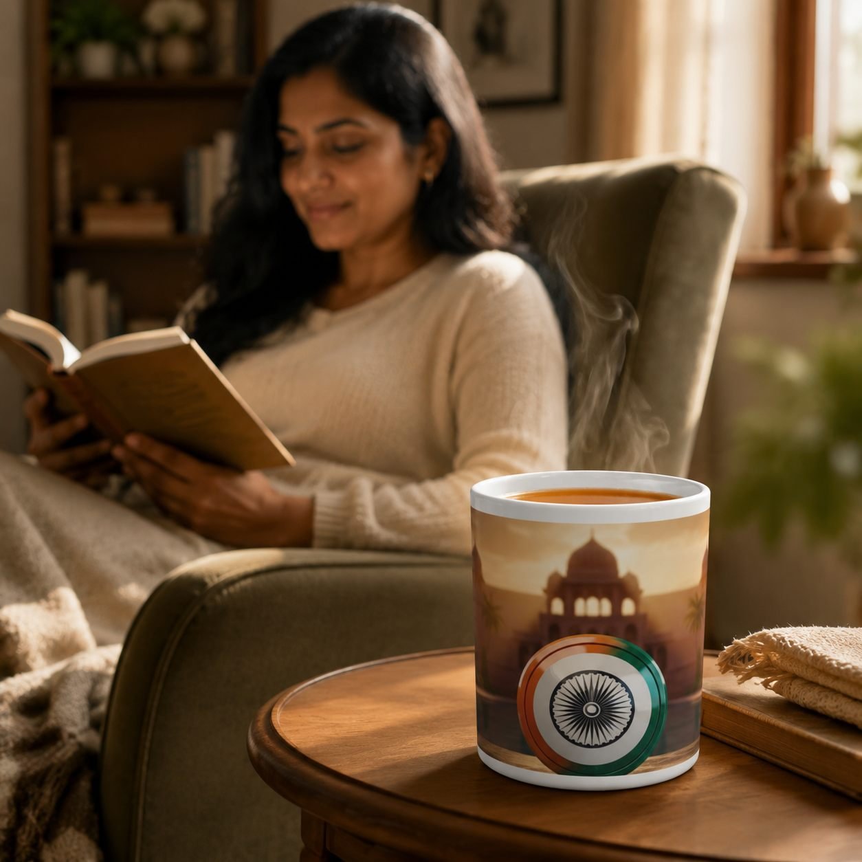 Heritage Ashoka Chakra Festival Ceramic Mug view 8
