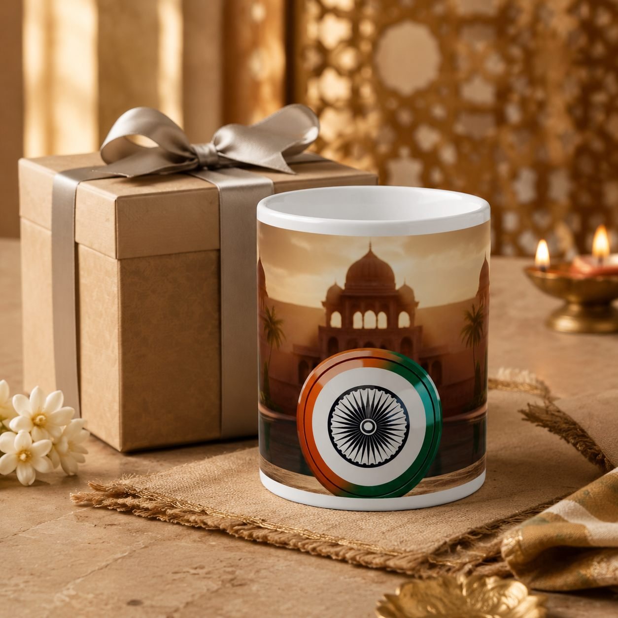 Heritage Ashoka Chakra Festival Ceramic Mug view 10