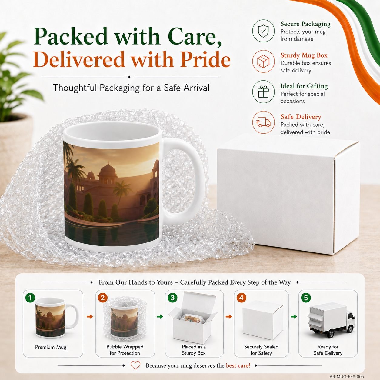 Heritage Ashoka Chakra Festival Ceramic Mug view 11