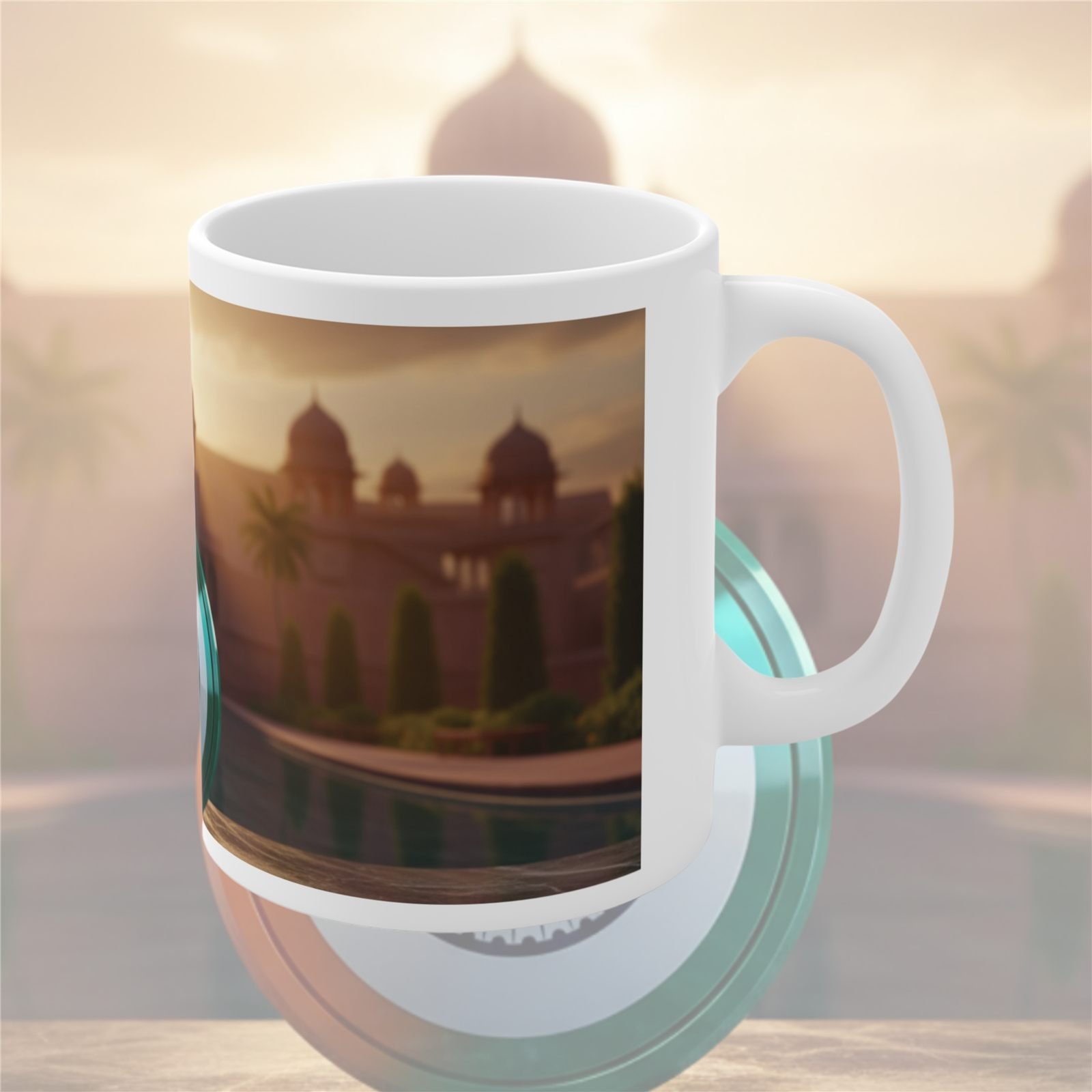 Heritage Ashoka Chakra Festival Ceramic Mug view 3