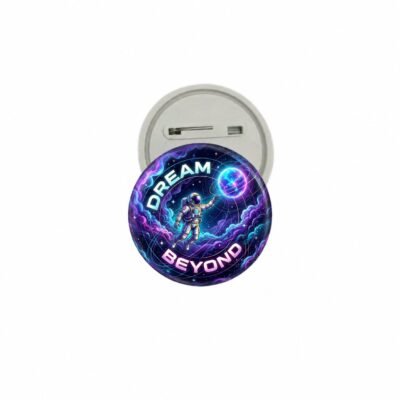 Dream Beyond Astronaut Pin Badge